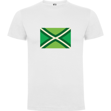 6502 01 shirt wit met vlag