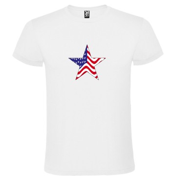Amerika vlag  ster fc t shirt
