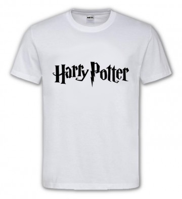 Harry potter wit   zwarte tekst