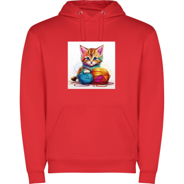 Hoodie rood 18