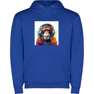 Hoodie royal 1
