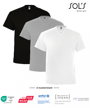 L151 3 pack zwart  wit  grijs