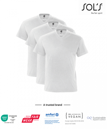 L151 3 x licht mele grijs