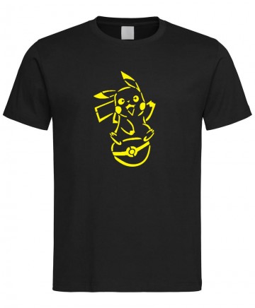 T shirt zwart geel