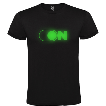 Zwart groen on button